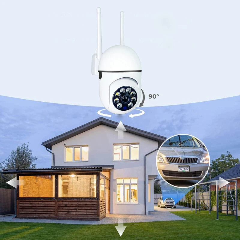Wireless Monitoring Camera 360 degree intercom 1080P Home Security Camera Remote HD Night Vision Camera Monitor Smart Home