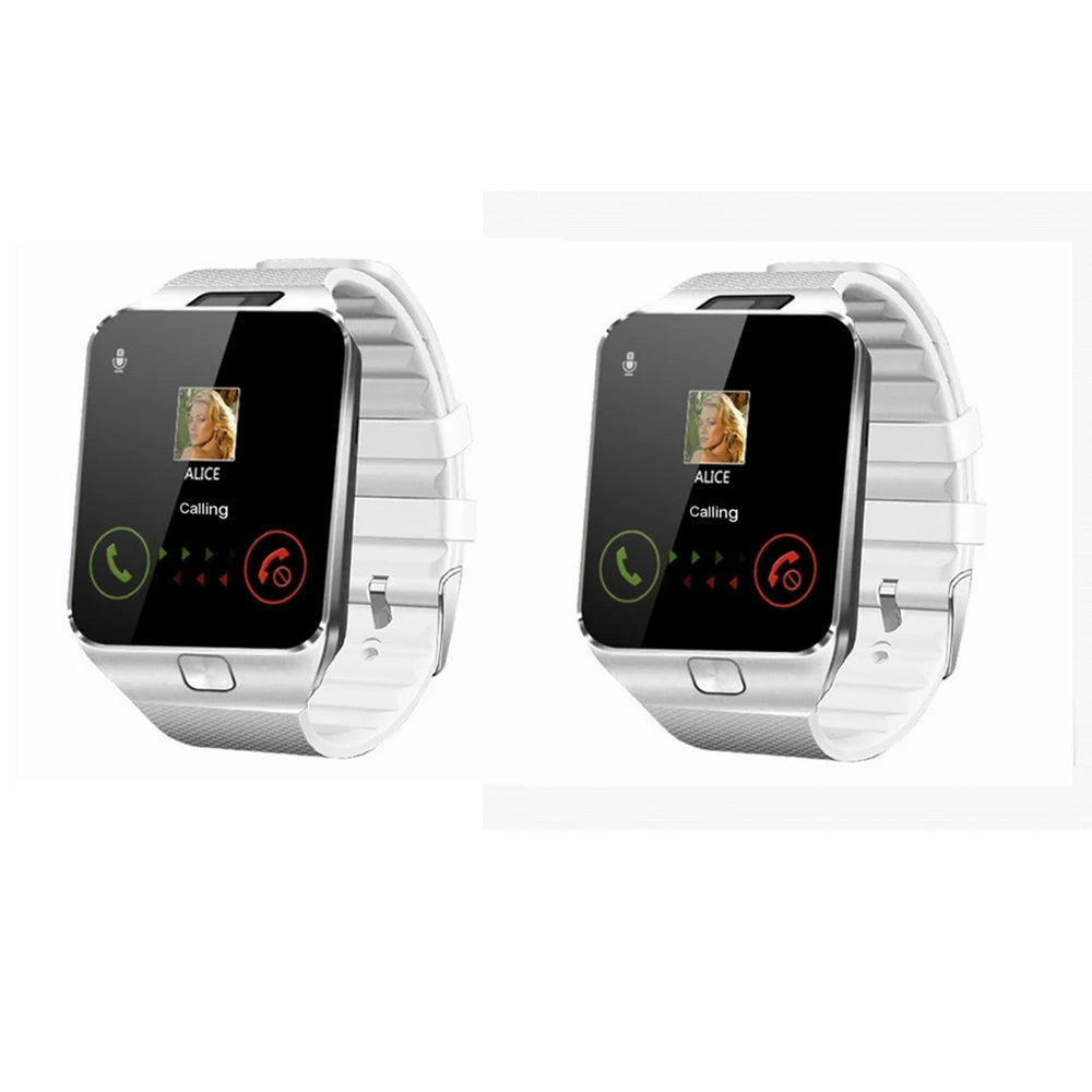 DZ09 Men Women Full Touch Scree Smart Watch  Sport Waterproof  With Sim Card