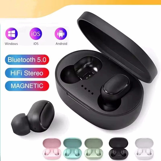 2025 original TWS A6s headset wireless earphones Bluetooth headphones 5.0 Sport stereo Fone Bluetooth earbuds for Xiaomi Huawei