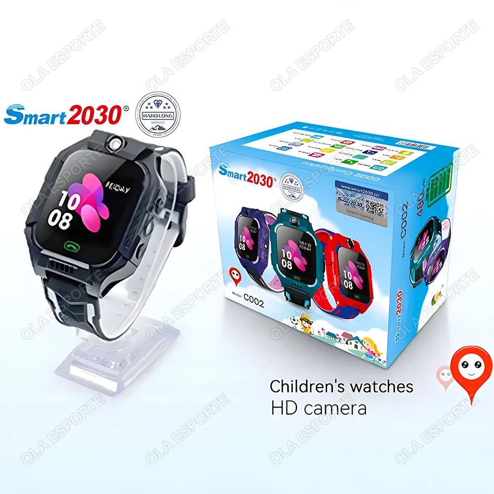 Kids smart watch with sim card and GPS to track your son