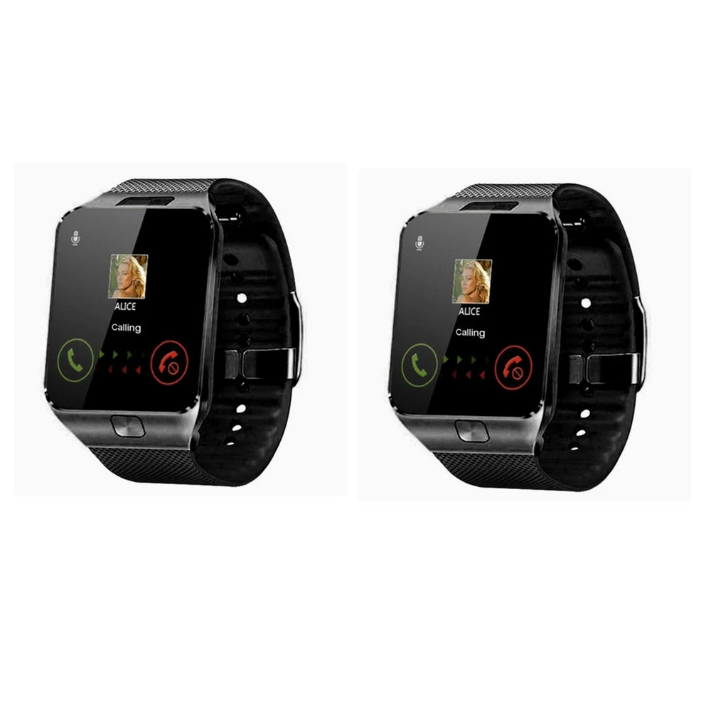 DZ09 Men Women Full Touch Scree Smart Watch  Sport Waterproof  With Sim Card