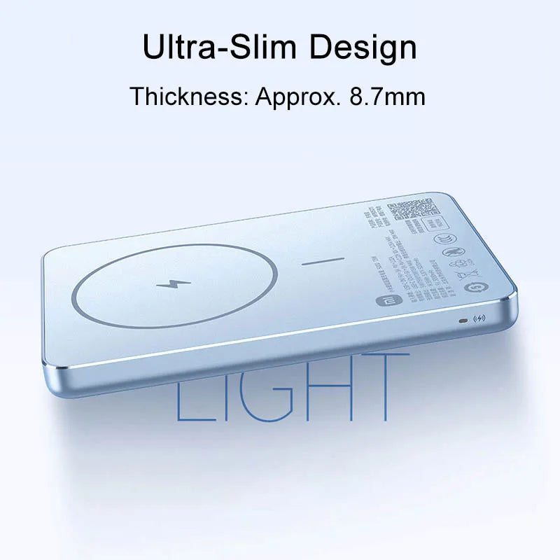 XIAOMI Ultra Slim Magnetic Power Bank 5000mAh
