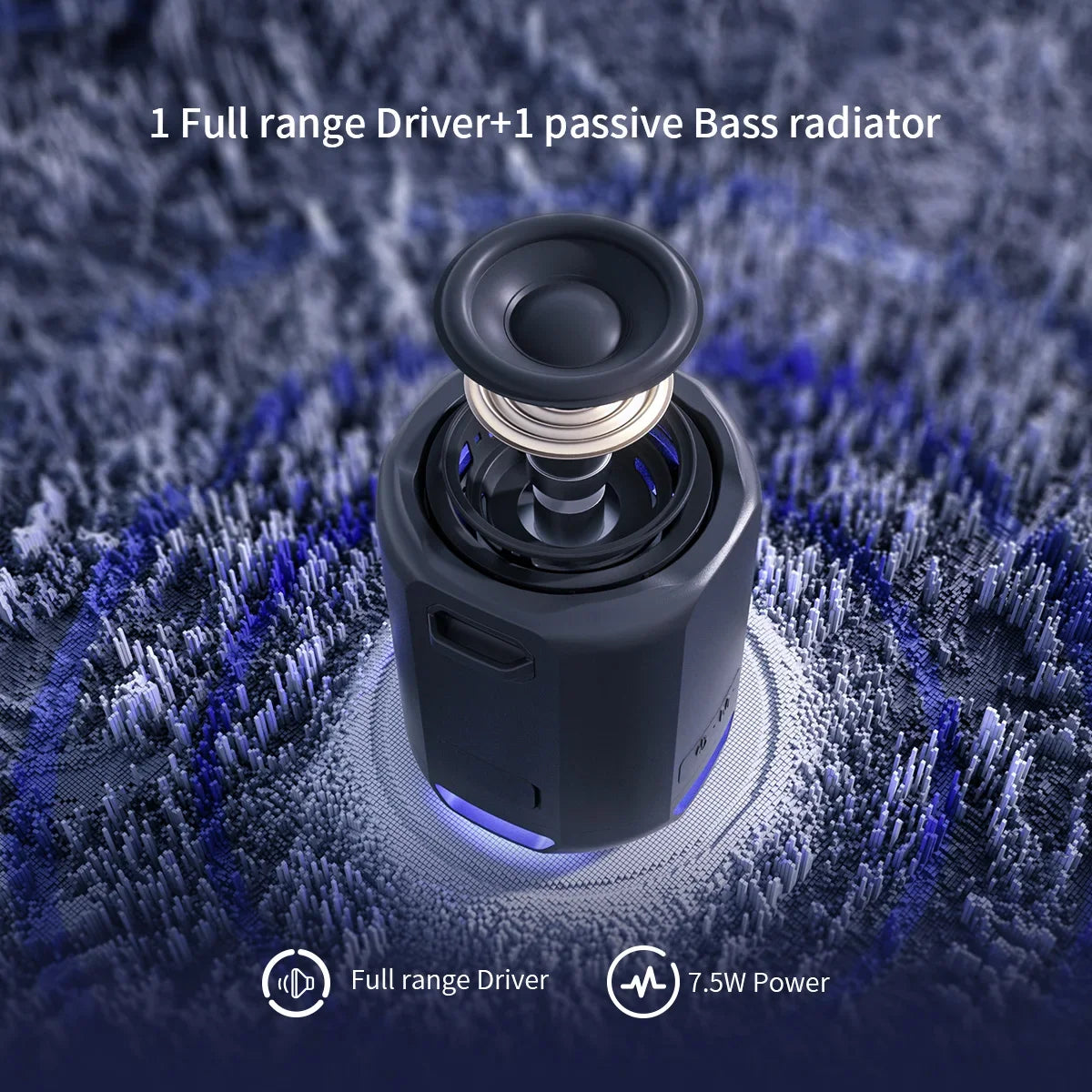 MLOVE Portable Bluetooth Speaker