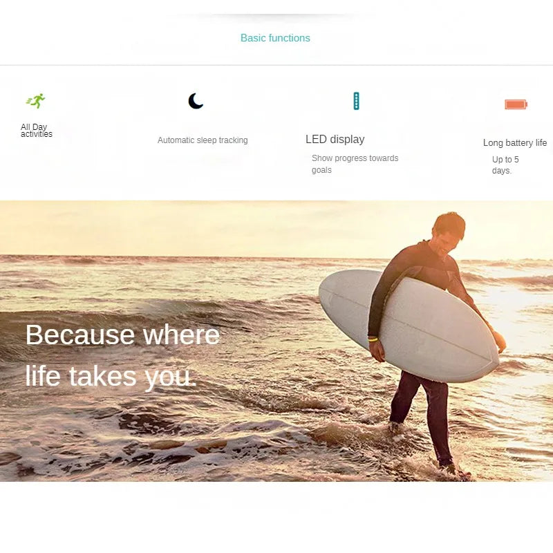 intelligent sports bracelet tracker