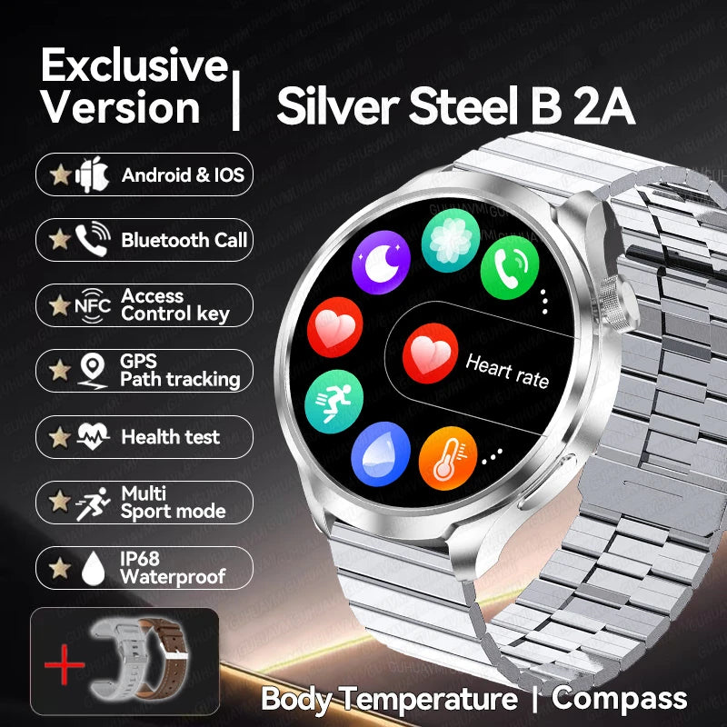 2025 New GPS Sports NFC Fashion Smartwatch