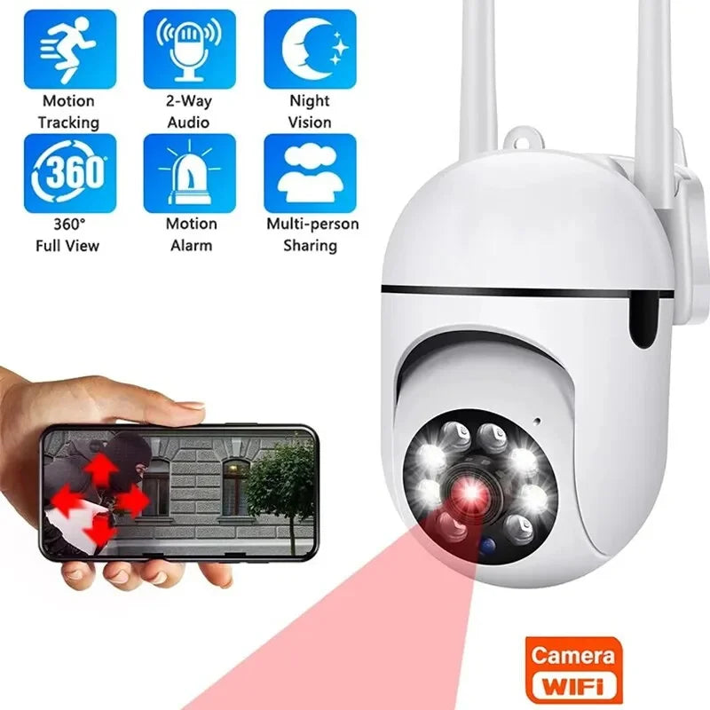 Wireless Monitoring Camera 360 degree intercom 1080P Home Security Camera Remote HD Night Vision Camera Monitor Smart Home