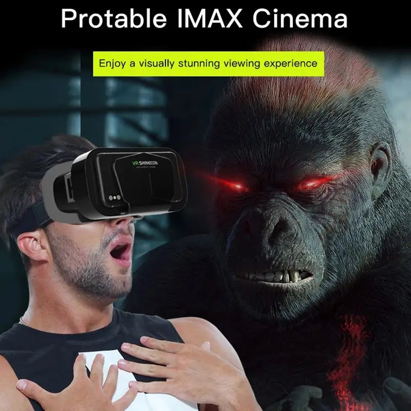 Xiaomi G10 3D Virtual Reality Glasses Device Helmet Lenses Headset With Controllers Game