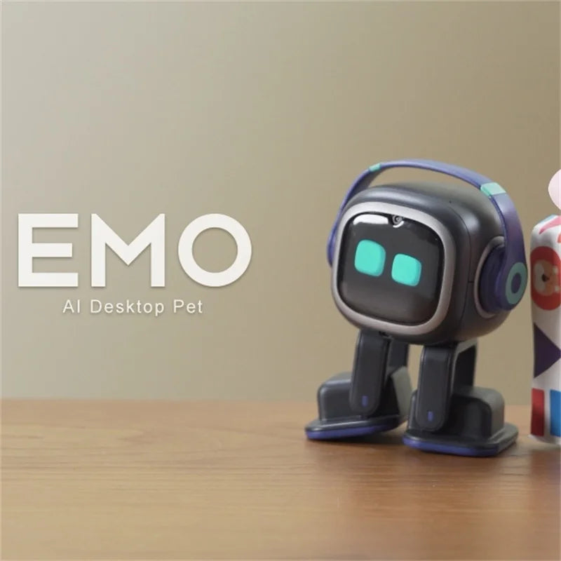 EMO Electronic Robot Ai Pet Desktop Voice Interaction Handsome Senior Intelligent Automation Robots Holiday Children Gifts