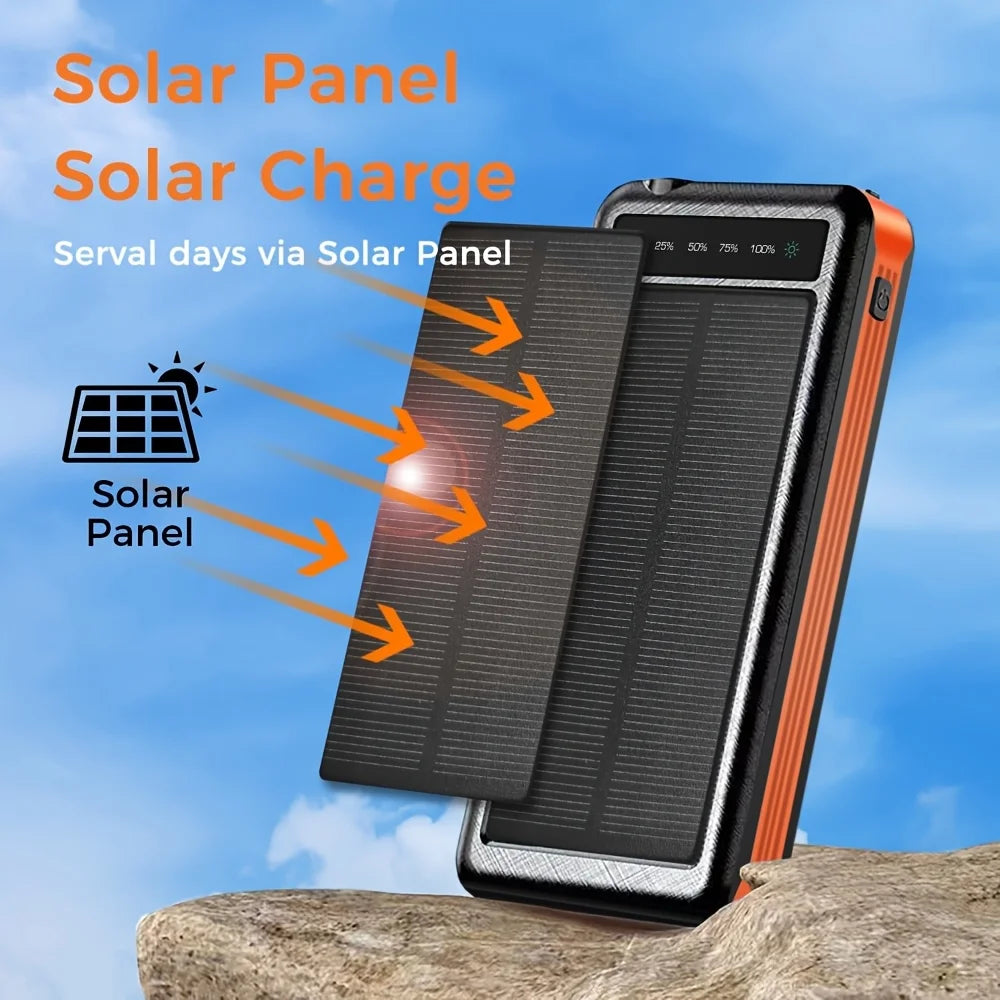 Solar energy  power bank , rabbit fast charging