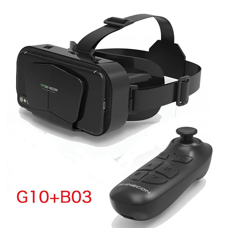 Xiaomi G10 3D Virtual Reality Glasses Device Helmet Lenses Headset With Controllers Game