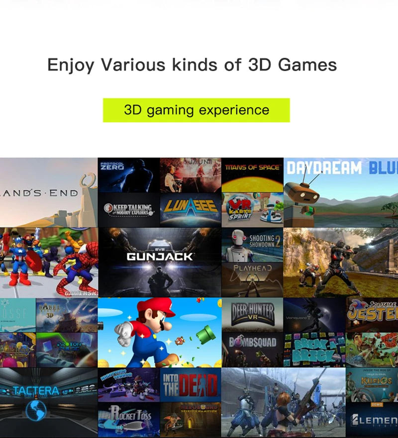 Xiaomi G10 3D Virtual Reality Glasses Device Helmet Lenses Headset With Controllers Game