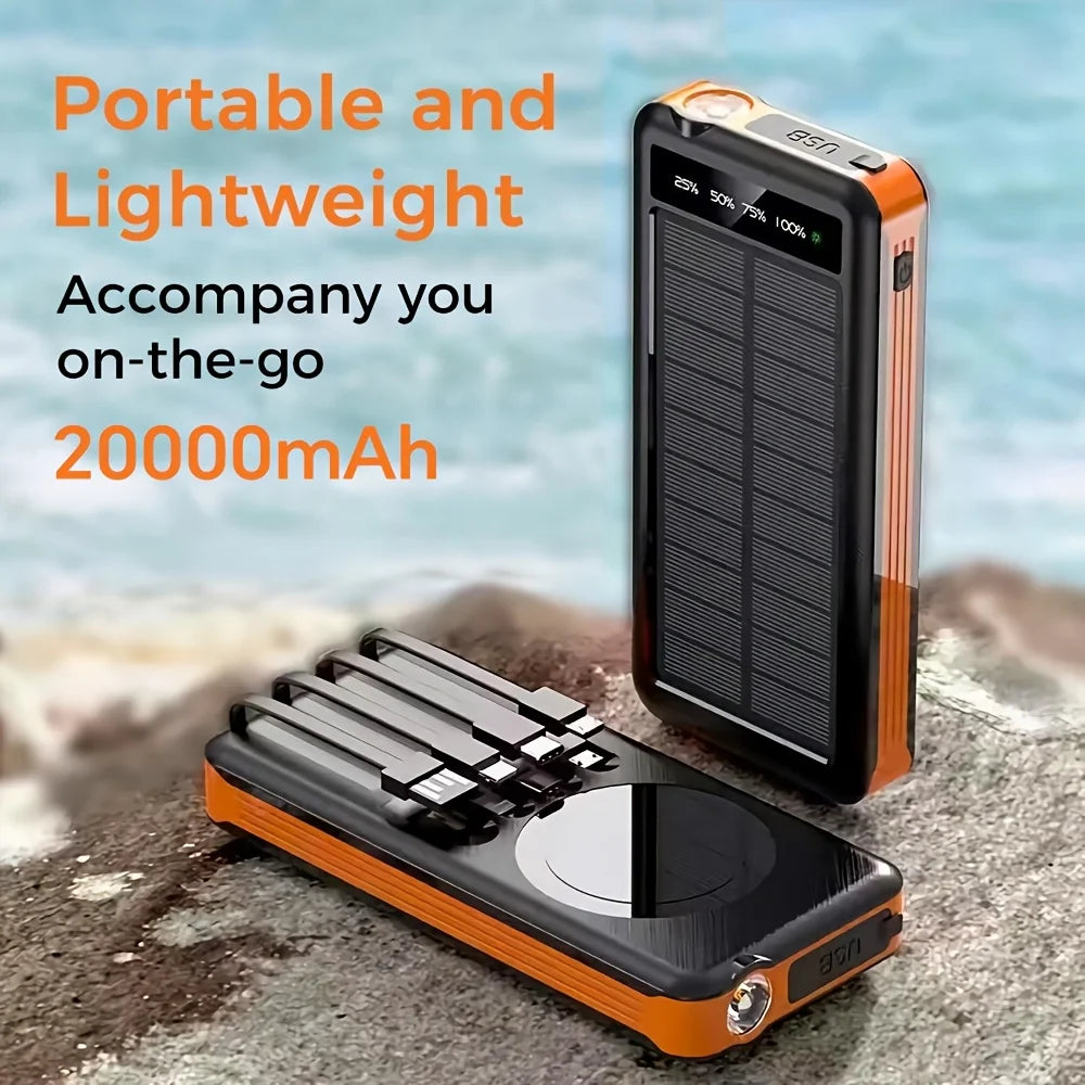 Solar energy  power bank , rabbit fast charging