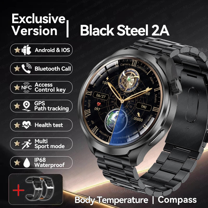 2025 New GPS Sports NFC Fashion Smartwatch