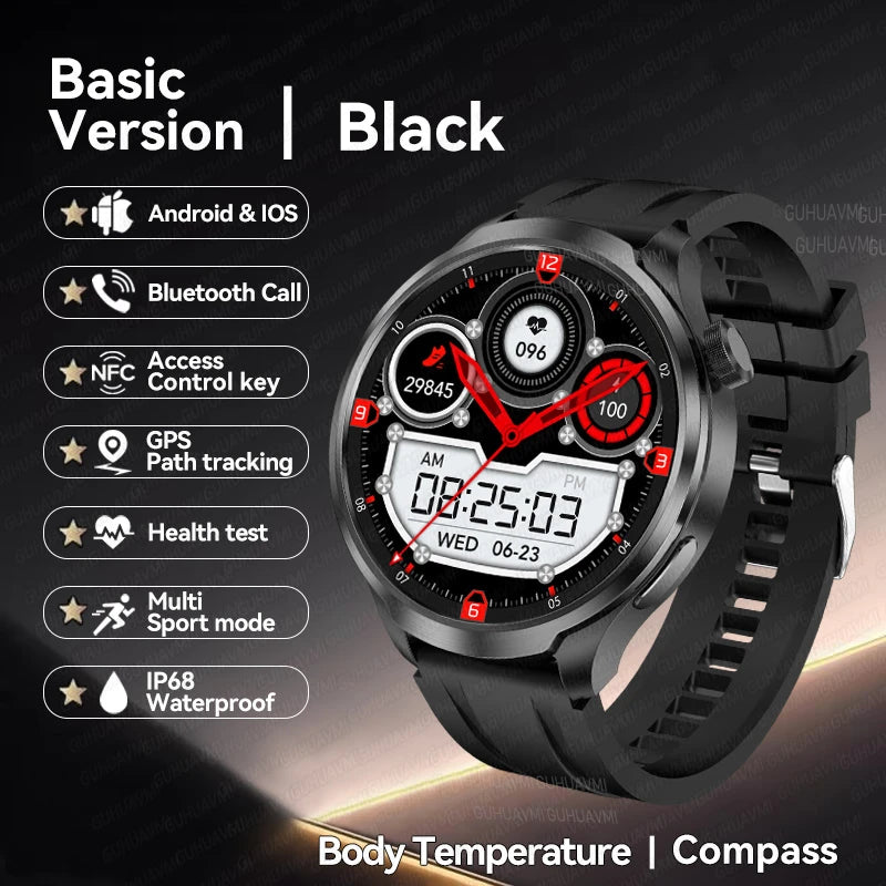 2025 New GPS Sports NFC Fashion Smartwatch