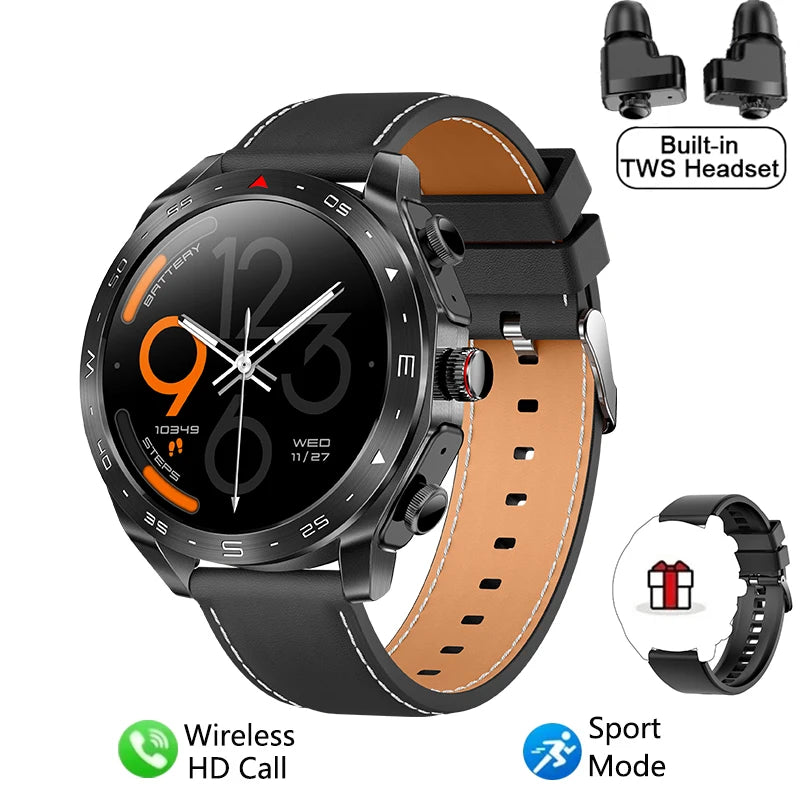 2025 New Smart Watch future design with wireless headset