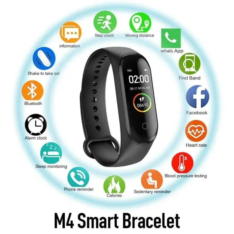 Smart Bracelet Wristband LED Screen Sports