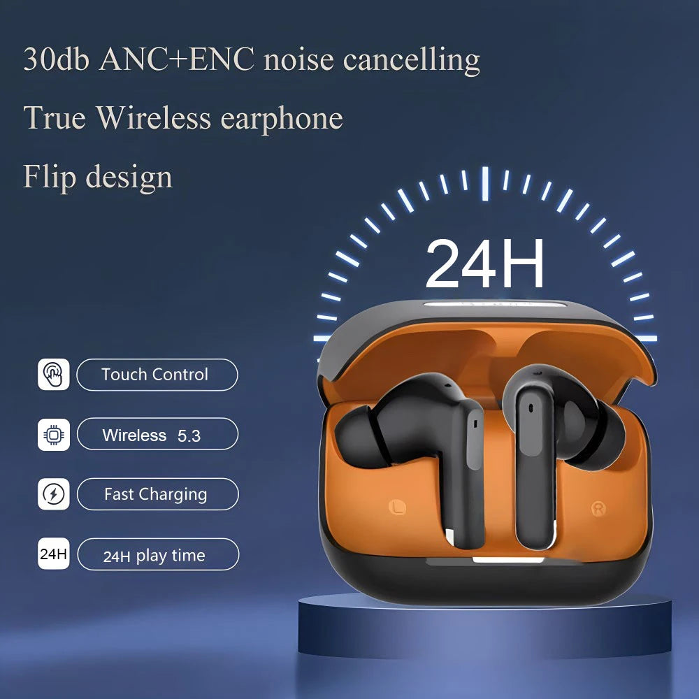 Hot-Selling Wireless Bluetooth Headphones Active Noise-Cancelling Wireless Earbuds
