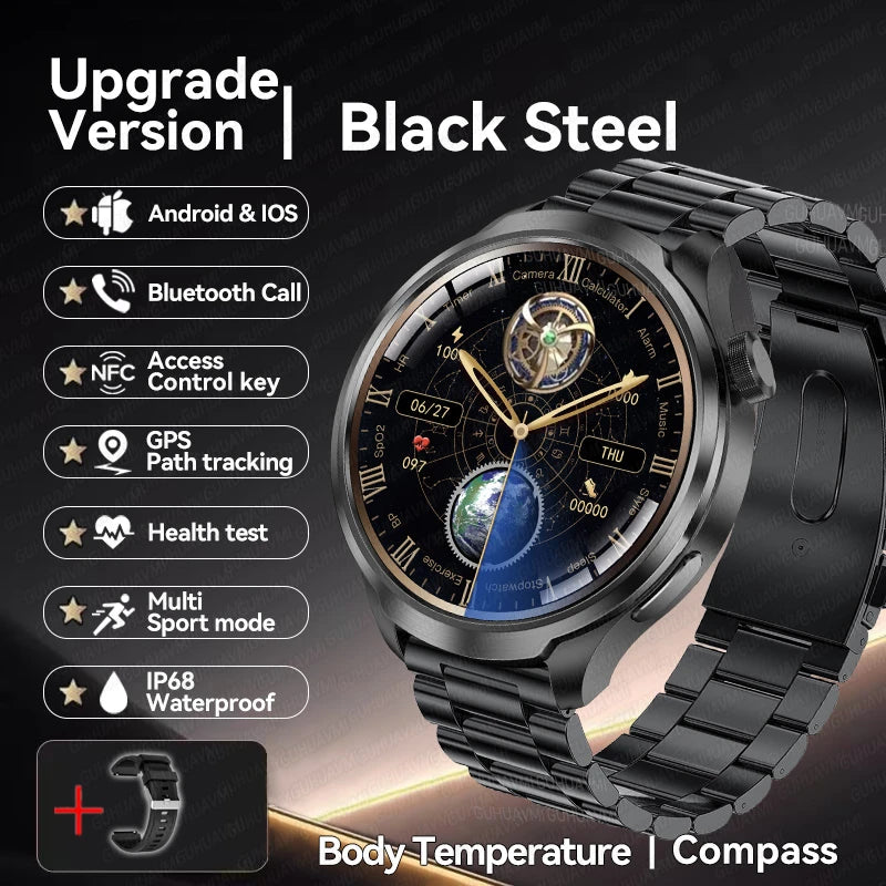 2025 New GPS Sports NFC Fashion Smartwatch