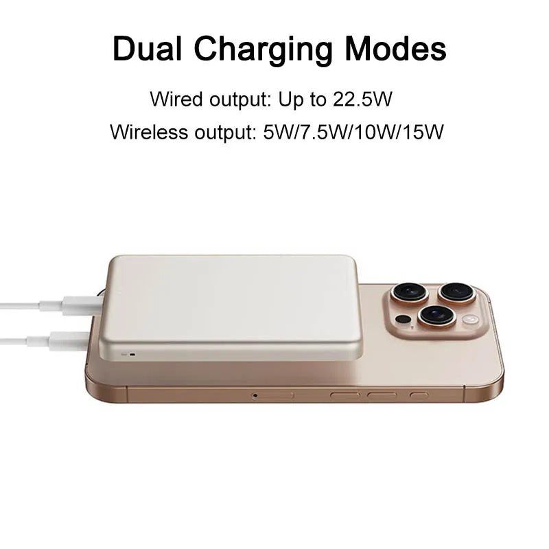 XIAOMI Ultra Slim Magnetic Power Bank 5000mAh